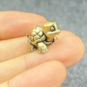 Turtle Brass Figurine - NEW - 0.51 in L x 0.79 W (Small)